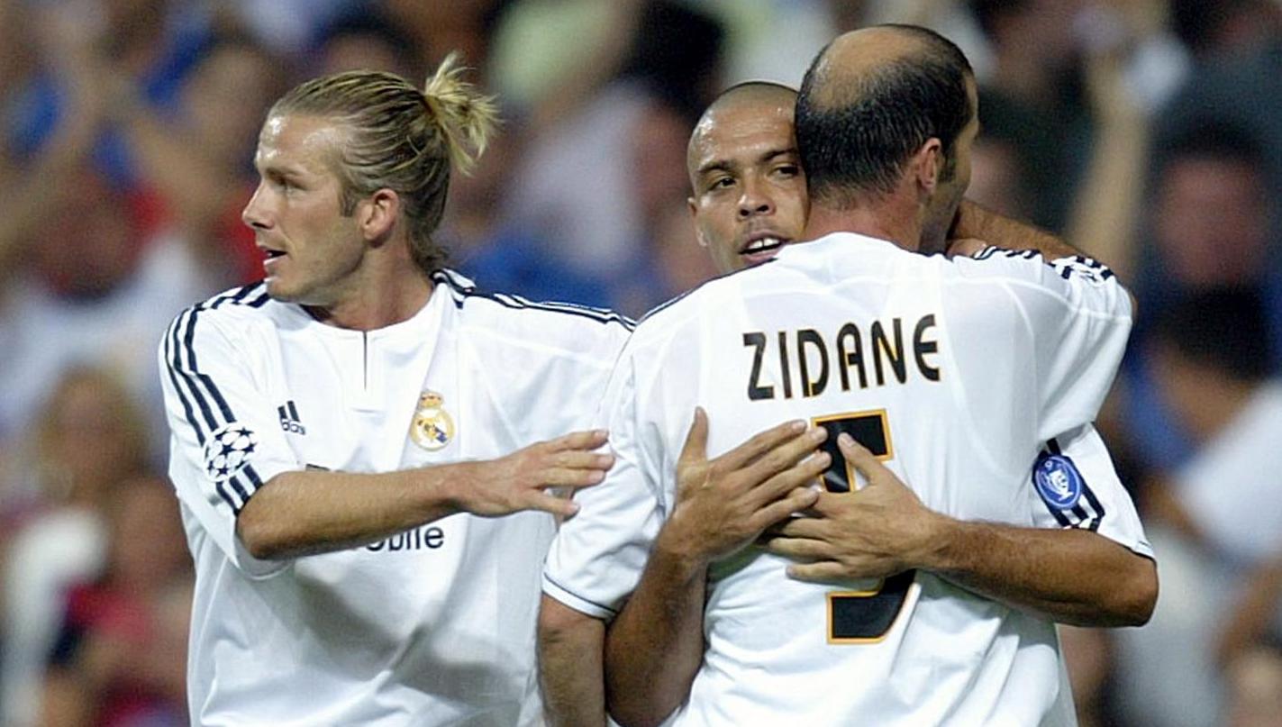 Beckham, Ronaldo & Zidane at Real Madrid