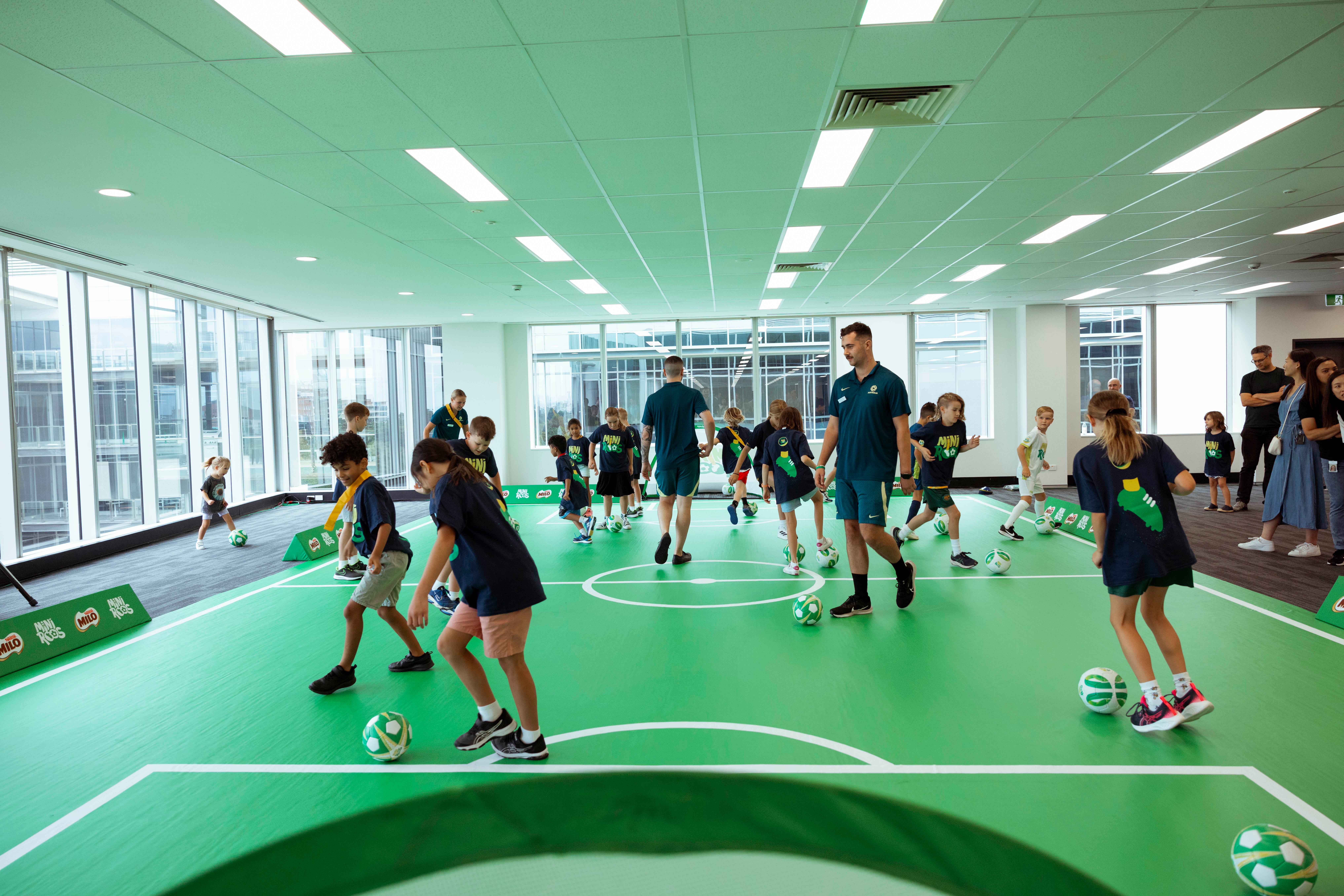 Football Australia and MILO team up for leading grassroots partnership. (Photo: Tiffany Williams/Football Australia)