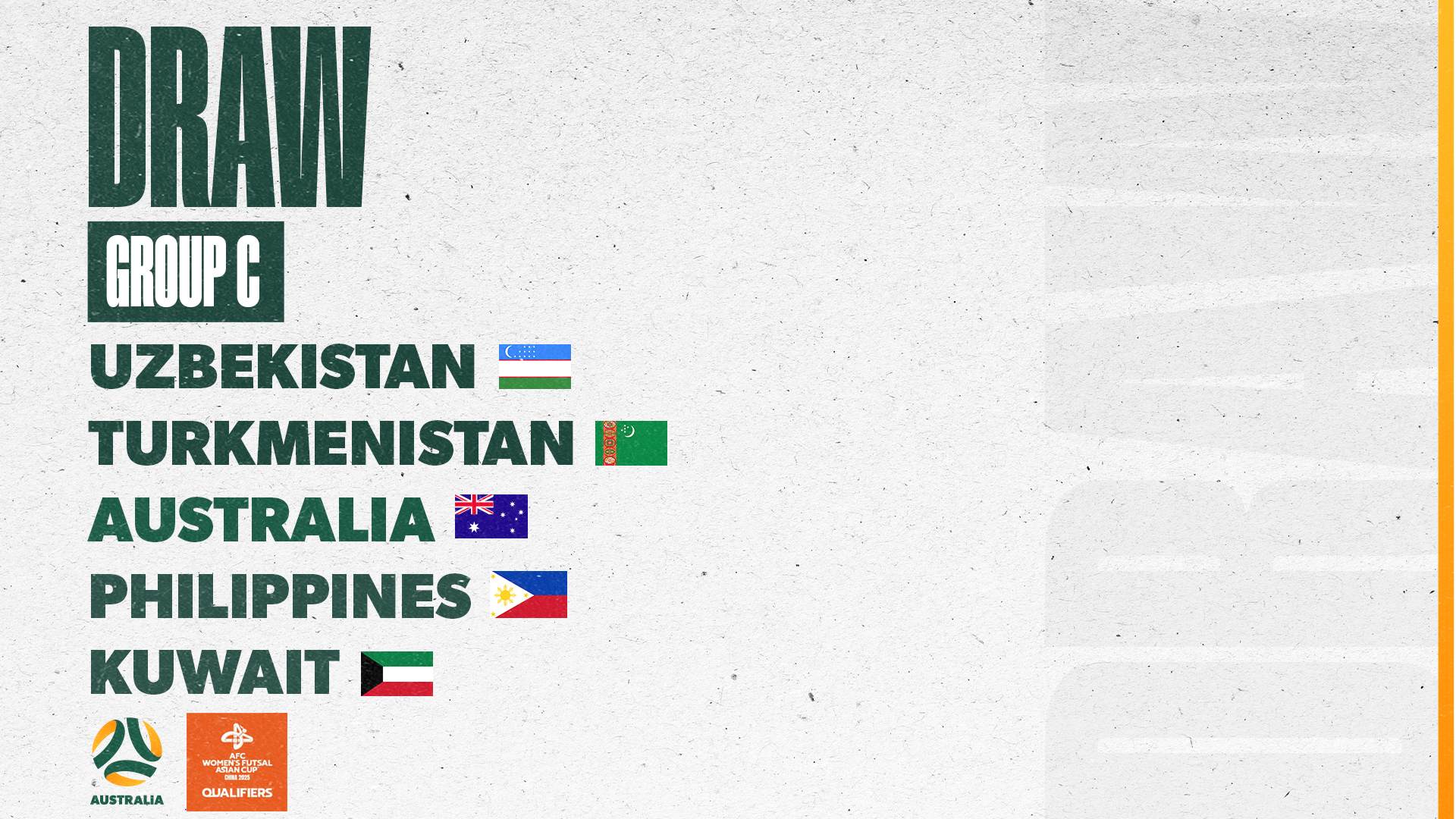 Australian Women's Futsal Team eye Asian Cup Qualification