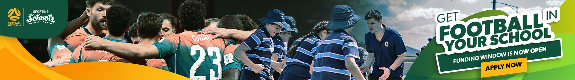 Sporting Schools Thin Banner