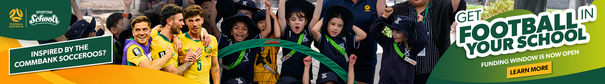 Sporting Schools Thin Banner