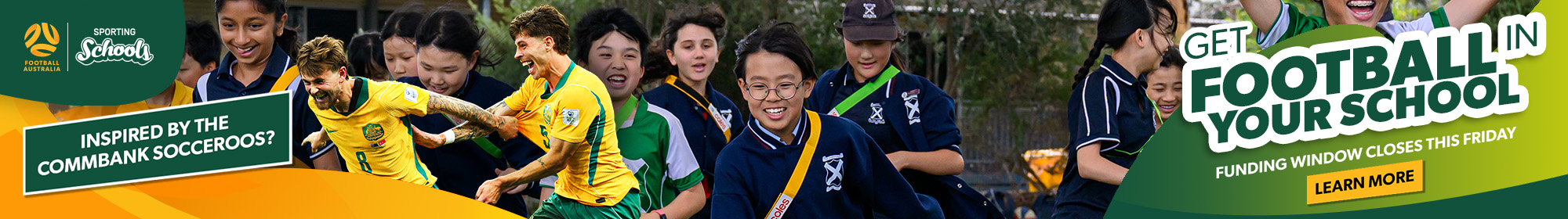 Sporting Schools Thin Banner
