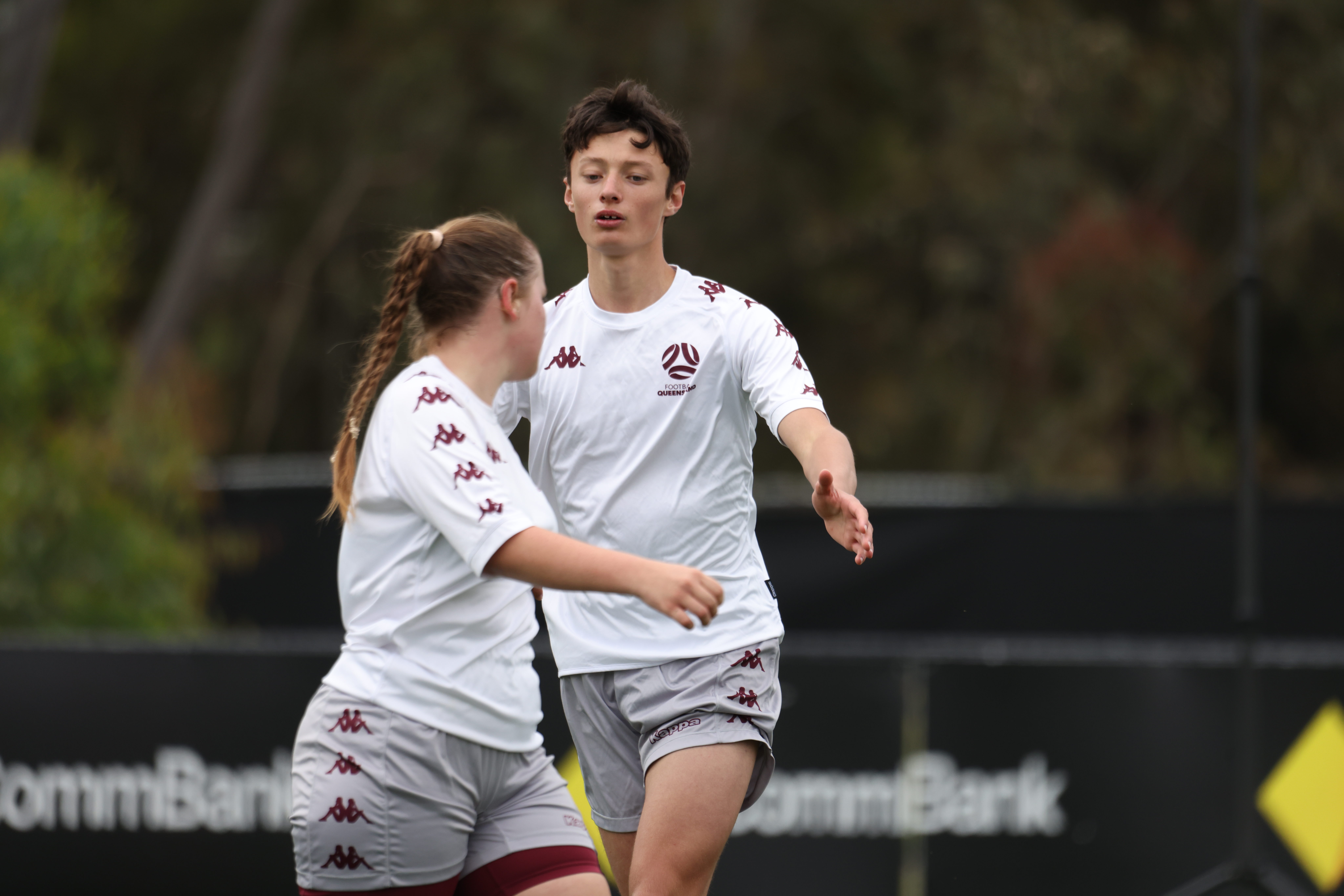 Trinity McPhie during Football QLD's match against Football VIC
