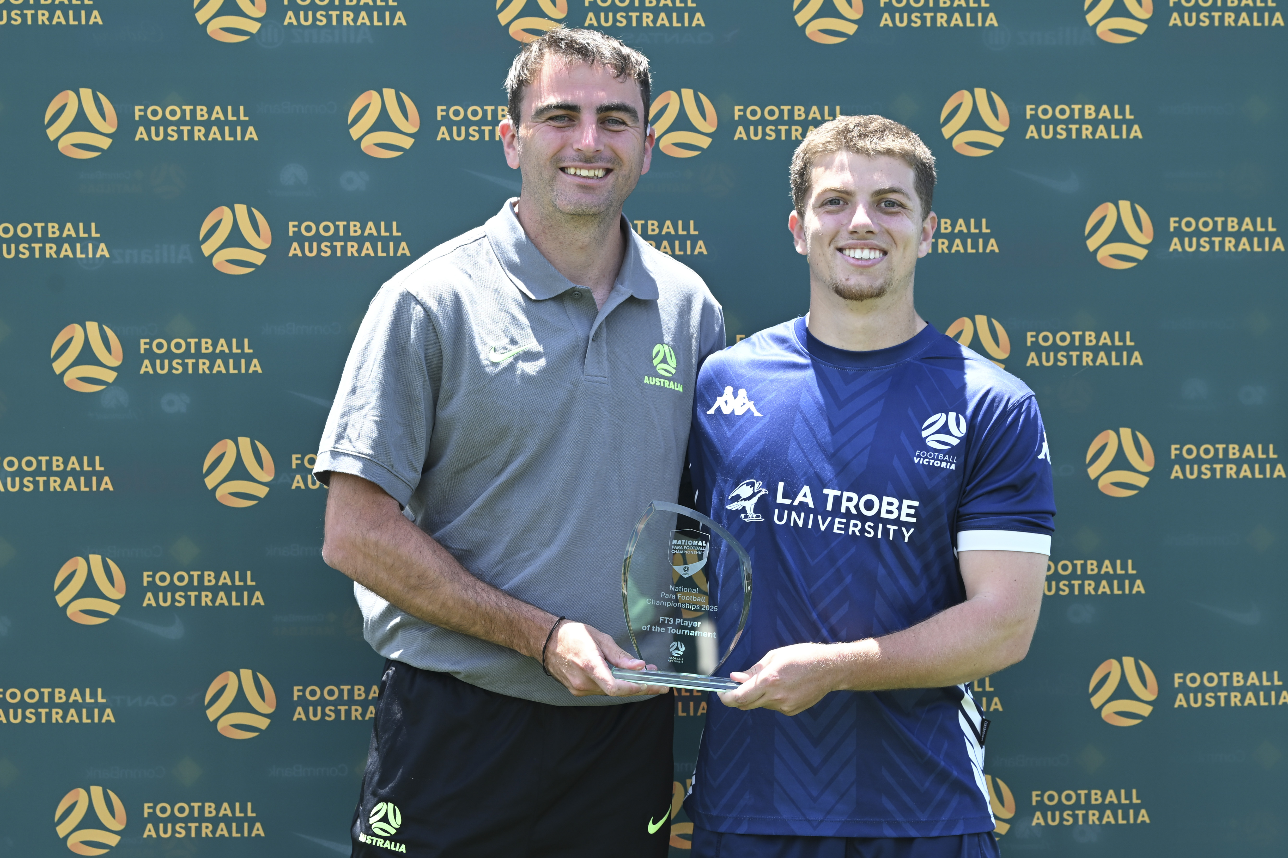 CommBank Pararoos Assistant Coach Tim Palmer and Jeremy Boyce