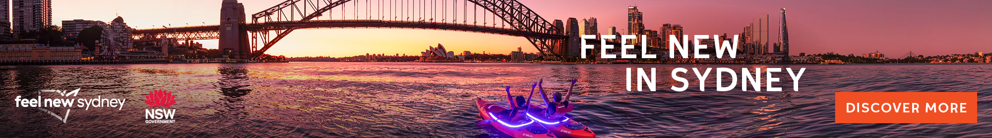Feel New in Sydney banner