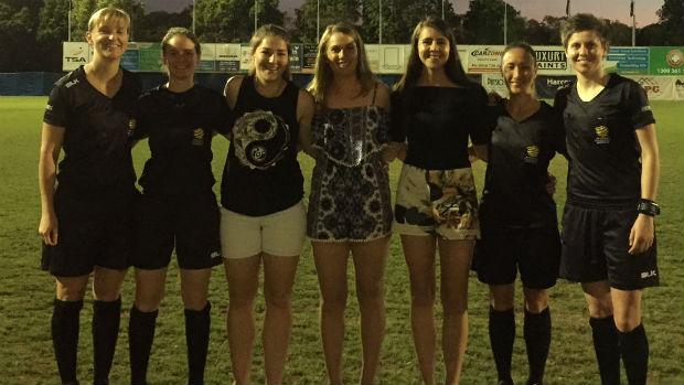 Grassroots refs learn from W-League idols