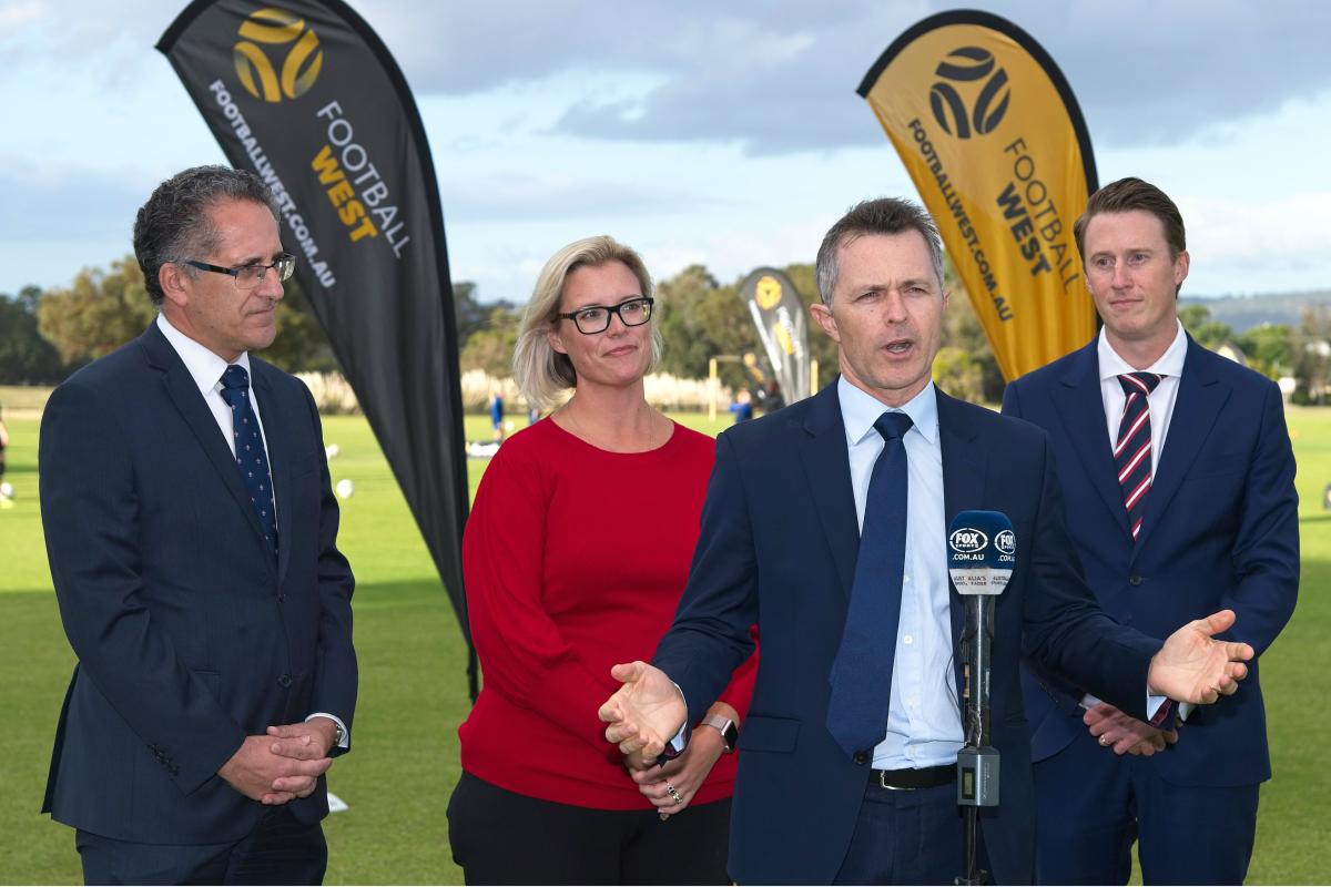 Shadow Minister for Trade and Investment Jason Clare announces Labor’s $20 million election commitment