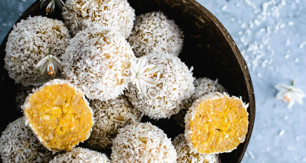 Mango Macadamia Bliss Balls