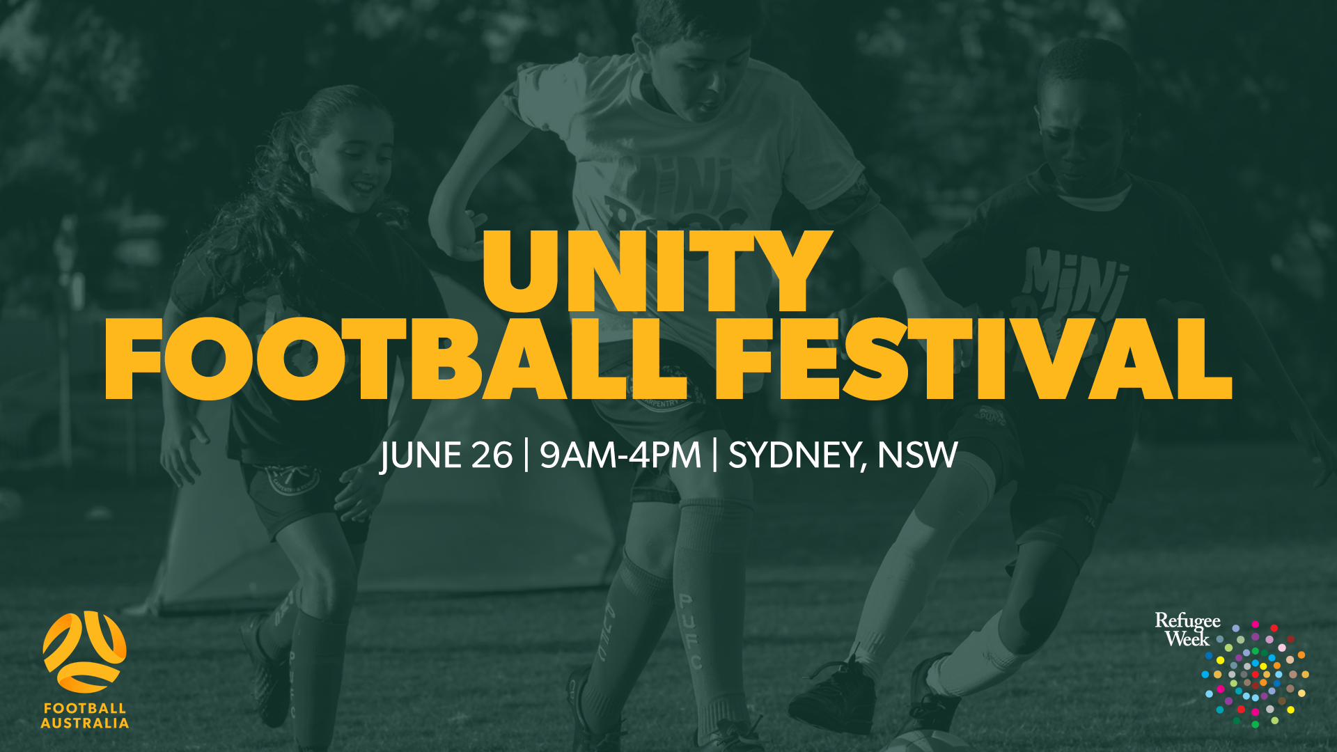 Football Australia to host a Unity Football Festival for Refugee Week