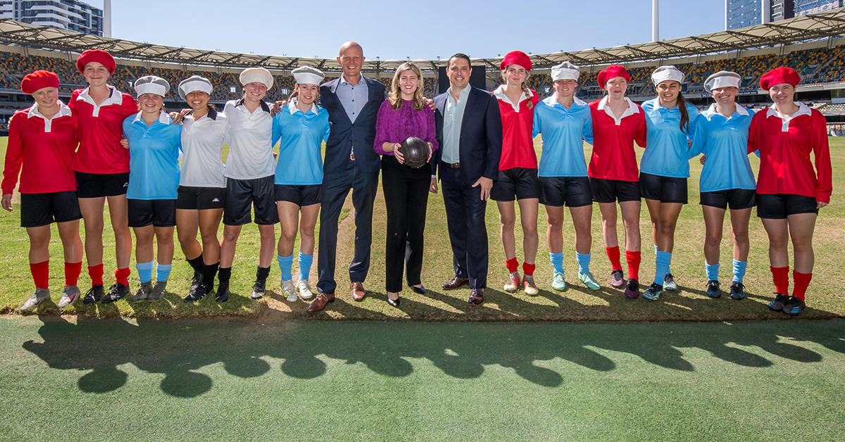 Australian football celebrates 100 years of women's football progress