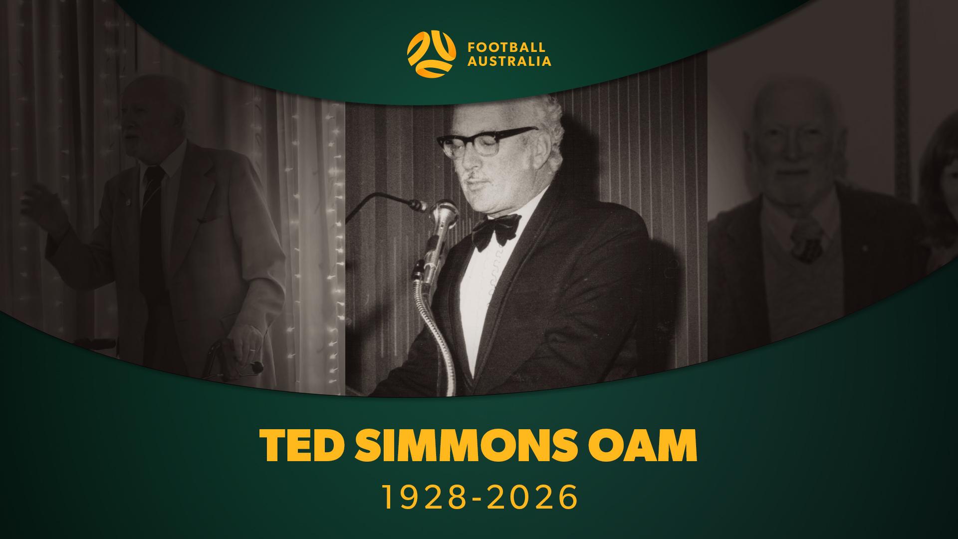 Vale Ted Simmons OAM (1928-2026)  