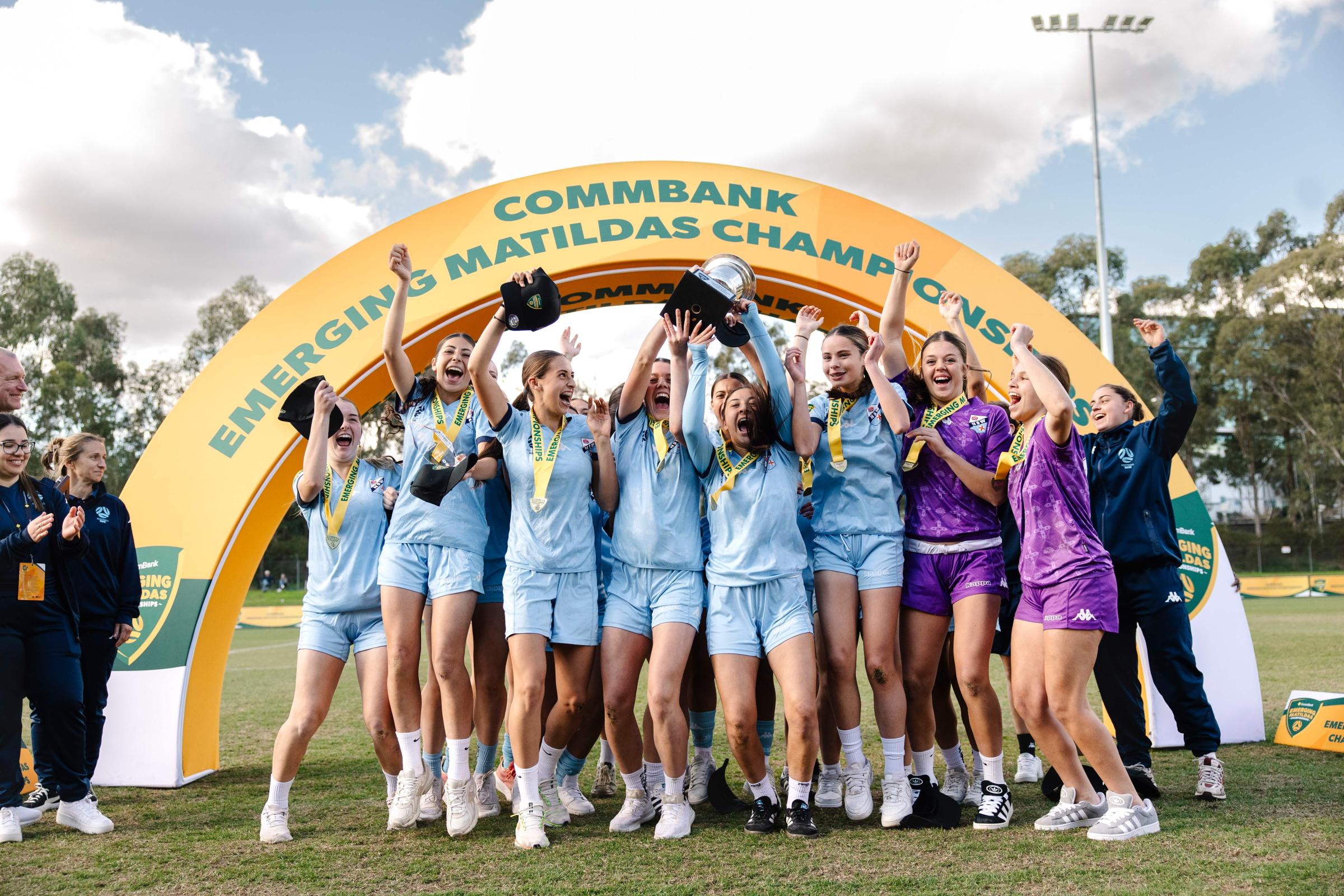 CommBank Matildas Emerging Champions Age Group Champions 2025