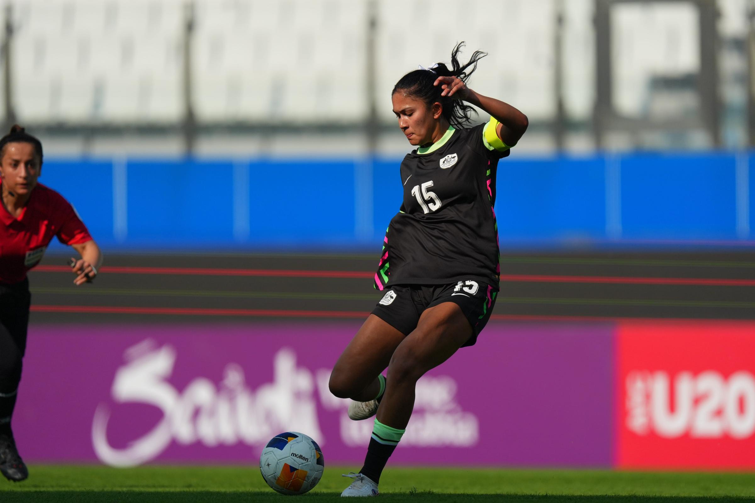 AFC U20 WOMEN'S ASIAN CUP 2026,INDIA,AUSTRALIA,Pathum Thani Stadium,05 Apr, 2026,16:00,15 - ALEXIA APOSTOLAKIS