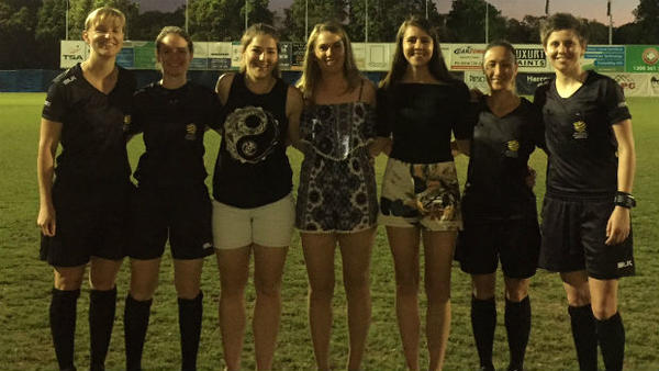 Grassroots refs learn from W-League idols