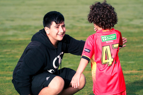 Child football grassroots