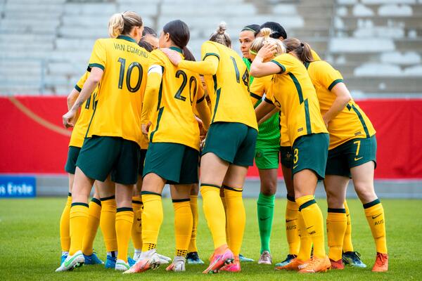 Matildas in April 2021