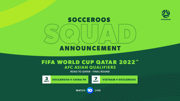 September Squad Announcement