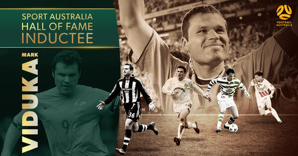 Mark Viduka inducted into Sport Australia Hall of Fame