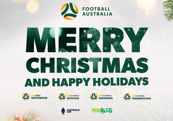 Football Australia Merry Christmas and Happy Holidays
