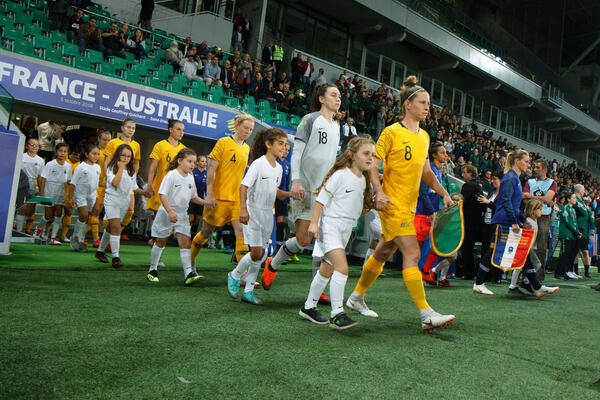 CommBank Matildas to face France in Melbourne at Marvel Stadium before the #FIFAWWC