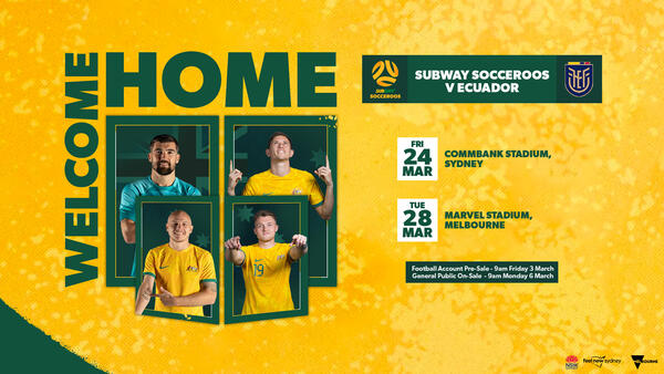 Socceroos Ecuador