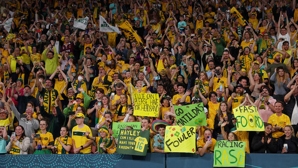 Matildas fans