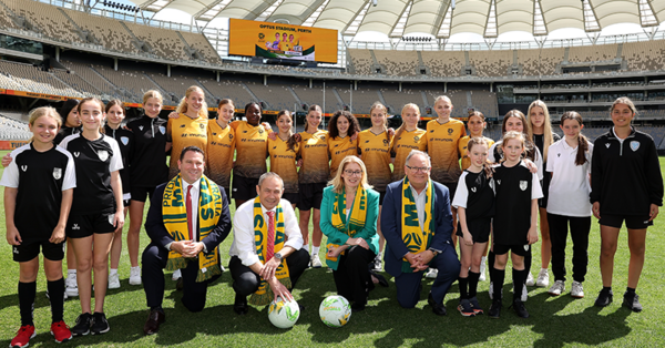 Strong demand moves CommBank Matildas to Optus Stadium