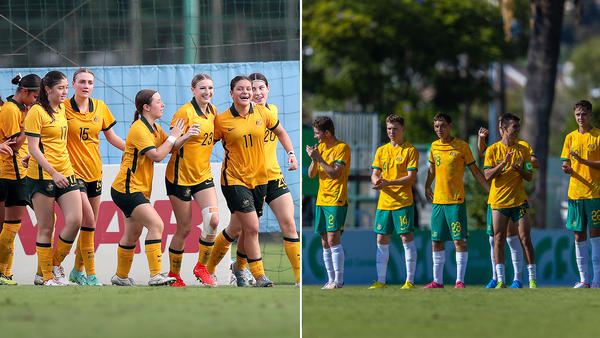 Junior Matildas and Young Socceroos