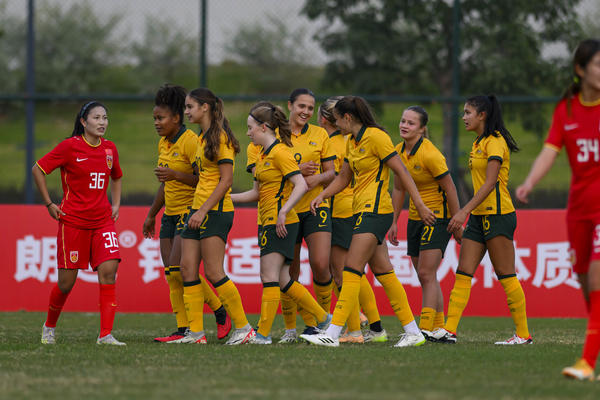 Young Matildas by Mark Avellino