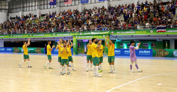 The Futsalroos at the NSDF Futsal Championship Thailand 2024