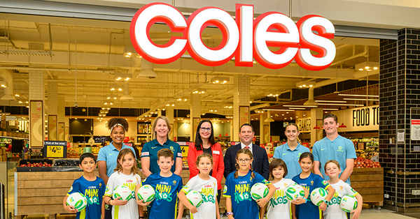 Football Australia welcomes Coles to help Next Generation of Aussies eat and live better