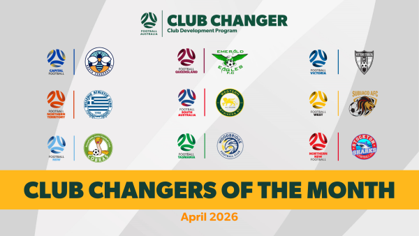 Club Changer of the Month - April 2026