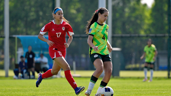 CommBank Junior Matildas held to a draw by Lebanon in second game of the AFC U-17 Women's Asian Cup China 2026™