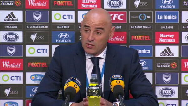Melbourne Victory Rd21 press conference
