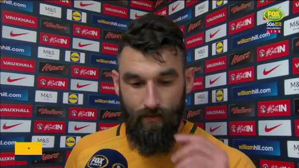 Jedinak pleased with Socceroos' performance