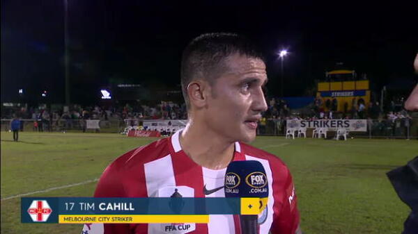 Cahill reflects on FFA Cup debut