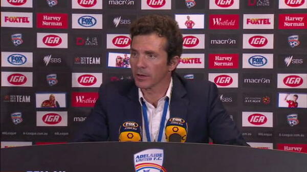 Adelaide United Rd5 press conference