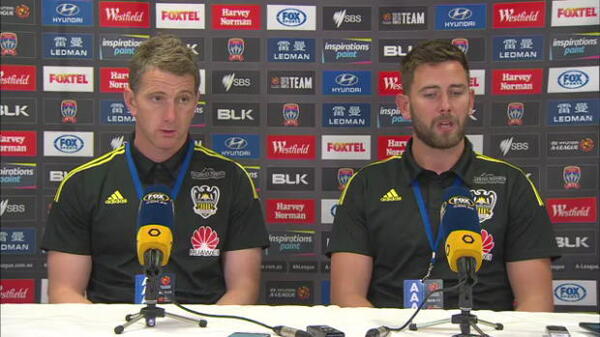 Wellington Phoenix Rd12 press conference