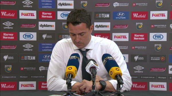 Central Coast Mariners Rd 13 press conference