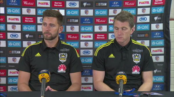 Wellington Phoenix Rd14 press conference