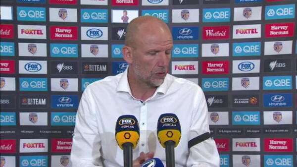 Perth Glory Rd16 press conference