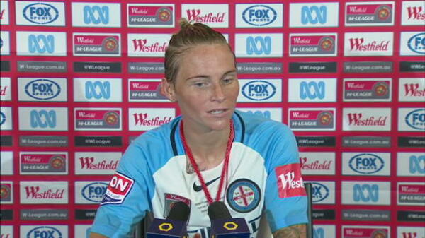 Melbourne City W-League GF press conference