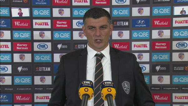 Brisbane Roar Rd26 press conference
