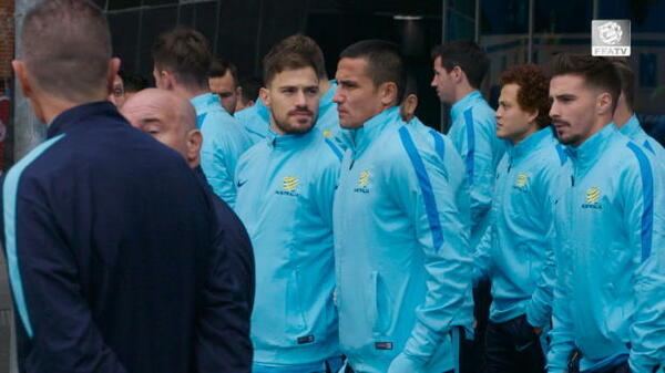 FFA TV | Caltex Socceroos team walk