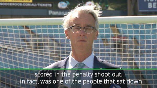 Gallop recalls Aloisi's Uruguay penalty