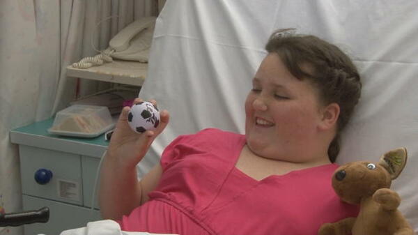 Westfield Matildas' hospital visit