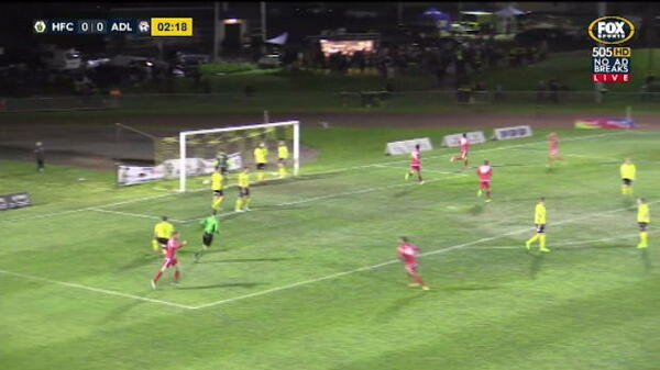 Adelaide grab early goal