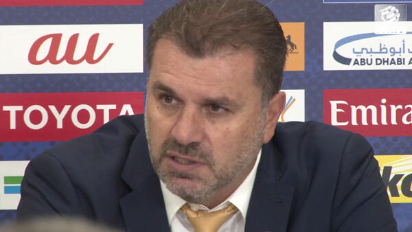 Ange Postecoglou speaks after qualifier win