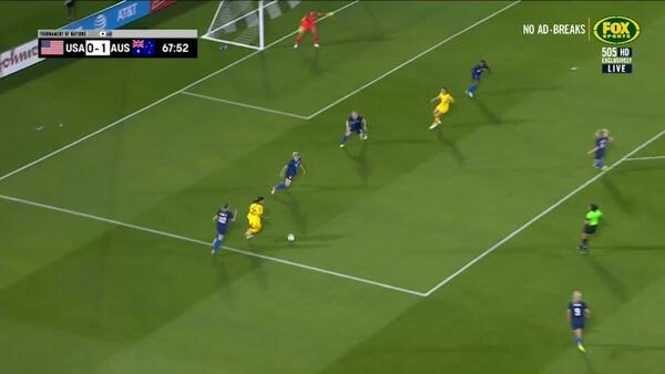 Kerr uses all of the pitch to force save