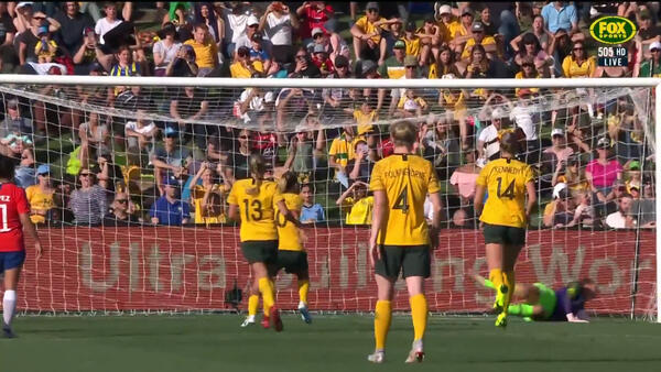 Westfield Matildas pull one back just before full-time